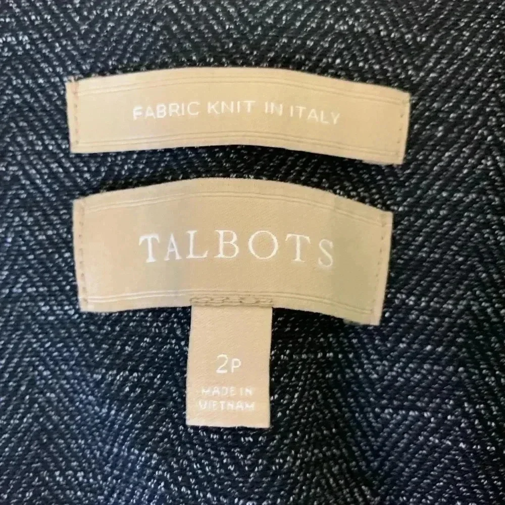 Talbots black blazer